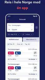 Entur - Reise og billetter screenshot