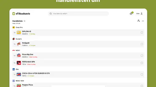 eTilbudsavis screenshot