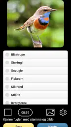 Europeisk Fugler Stemmene PRO screenshot