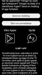 Europeisk Fugler Stemmene PRO screenshot