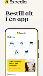 Expedia: reise, hotell, fly screenshot