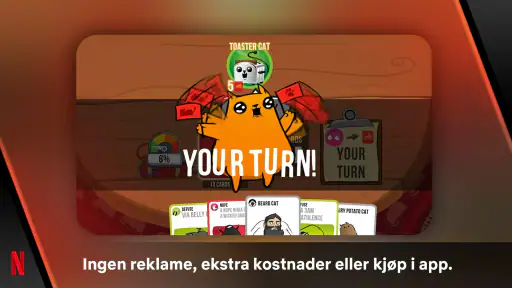 Exploding Kittens NETFLIX screenshot
