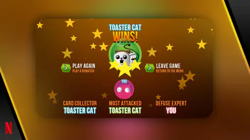 Exploding Kittens NETFLIX screenshot