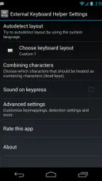 External Keyboard Helper Pro screenshot