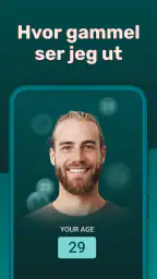 FaceAge Hvor gammel ser jeg ut screenshot