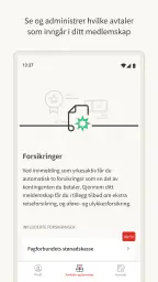 Fagforbundet medlem screenshot