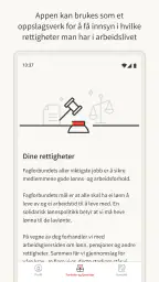 Fagforbundet medlem screenshot