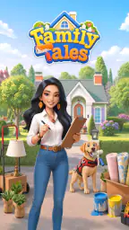 Family Tales: Merge & Design screenshot