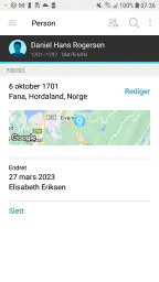 FamilySearch Tre screenshot