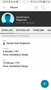 FamilySearch Tre screenshot