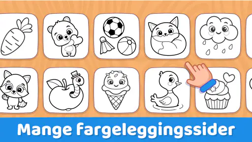 Fargelegging Spill for småbarn screenshot