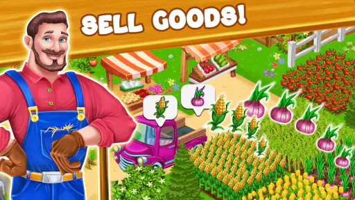 Farm Day landbrug Offline Game screenshot