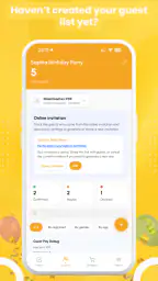 Fiesta: Party Invitation Plan screenshot