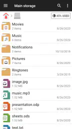 Filbehandler screenshot