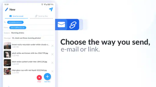Filemail - File Transfer App screenshot