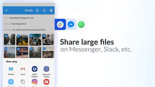 Filemail - File Transfer App screenshot