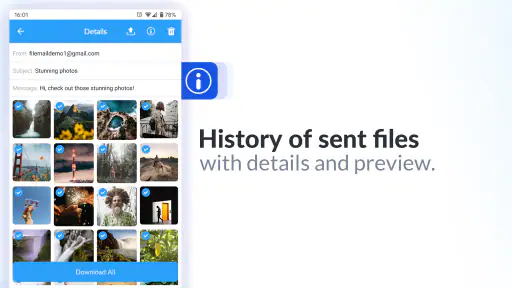 Filemail - File Transfer App screenshot