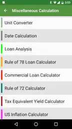 Financial Calculators Pro screenshot