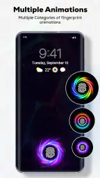 Fingerprint Live Animation App screenshot