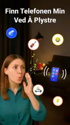 Finn telefonen min med klapp screenshot