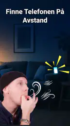 Finn telefonen min med klapp screenshot
