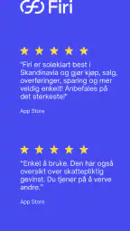Firi - Kjøp Bitcoin & Ethereum screenshot
