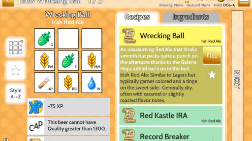 Fiz : Brewery Management Game screenshot