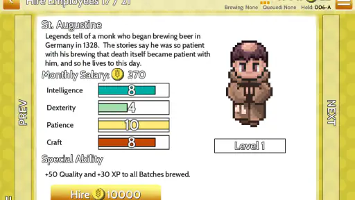 Fiz : Brewery Management Game screenshot