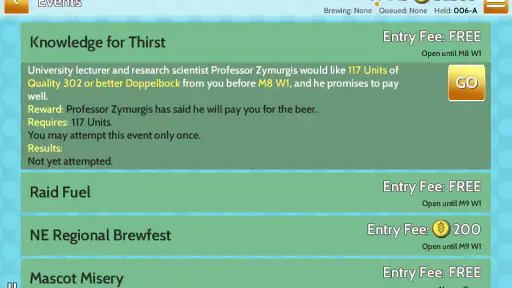 Fiz : Brewery Management Game screenshot