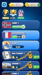 Flags Quiz - Gjett Flagget screenshot