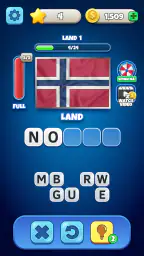 Flags Quiz - Gjett Flagget screenshot