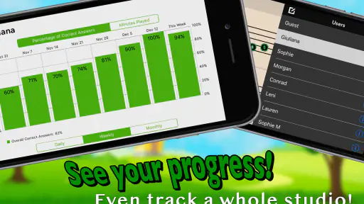 Flashnote Derby- music notes! screenshot