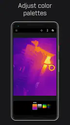 FLIR ONE screenshot