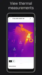 FLIR ONE screenshot