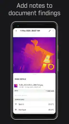 FLIR ONE screenshot