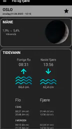 Flo og fjære screenshot