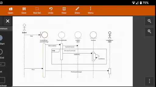 Flowdia Diagrams screenshot