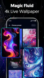 Fluid Wallpaper: Magic Fluids screenshot