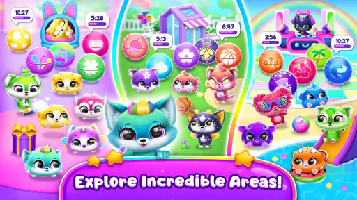 Fluvsies Merge Party screenshot