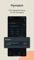 Flytoget screenshot