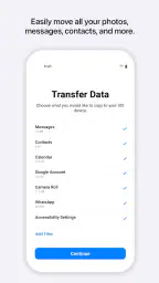 Flytt til iOS screenshot