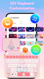 Font Keyboard Themes, Emoji screenshot