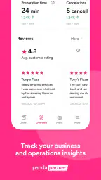 foodpanda partner screenshot