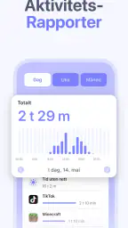 Foreldrekontroll App - Kidsee screenshot