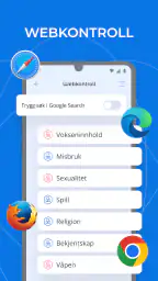Foreldrekontroll Kroha screenshot