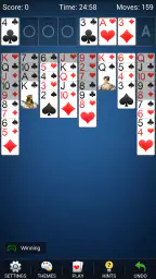 FreeCell Kabal - kortspill screenshot