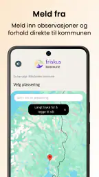 Friskus kommune screenshot