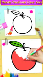 Fruits Coloring Book & Drawing screenshot