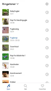 Fuglelyder screenshot