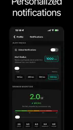 GeoShake - Earthquake Alerts screenshot